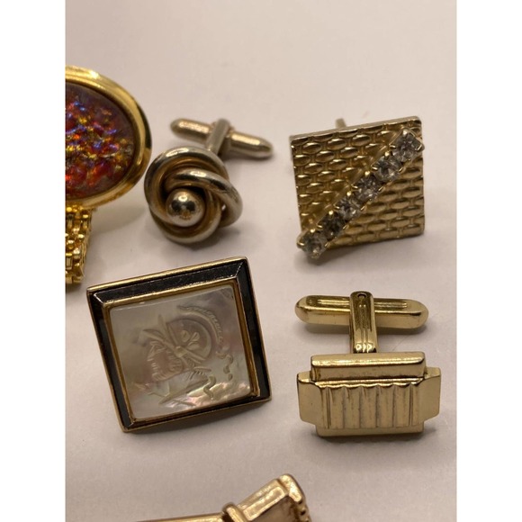 Vintage Mismatch Cuff Link Lot - Picture 3 of 6